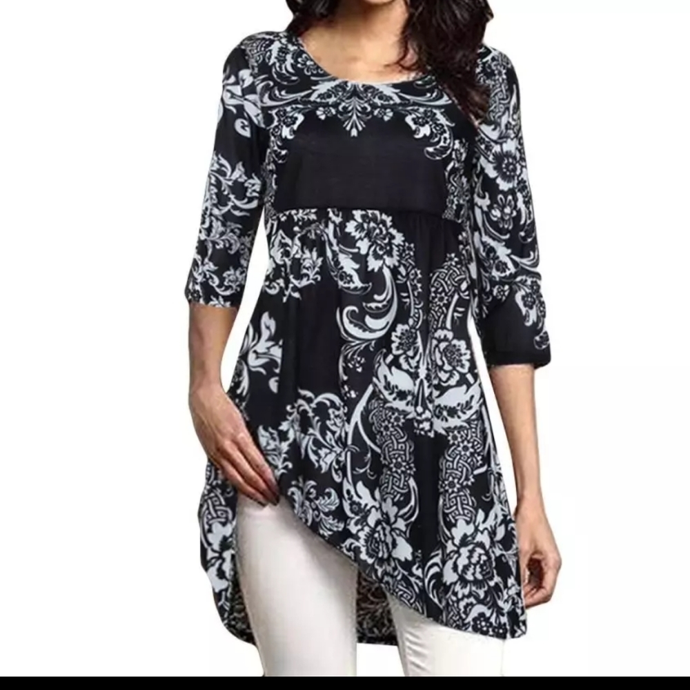 Dress tunic black